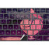 Rustic Musical Heart Magic Keyboard with Numeric Keypad Skin