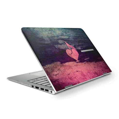 Rustic Musical Heart HP Spectre Skin