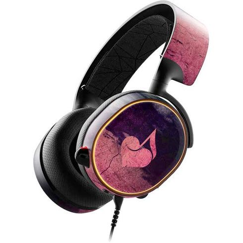 Rustic Musical Heart SteelSeries Arctis 5 Skin