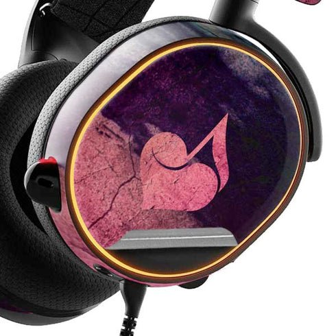 Rustic Musical Heart SteelSeries Arctis 5 Skin