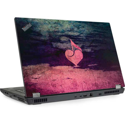 Rustic Musical Heart Lenovo ThinkPad Skin
