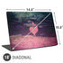Rustic Musical Heart Universal Laptop 18in (14.6 x 10.6in) Skin