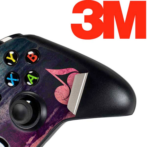 Rustic Musical Heart Xbox One Controller Skin