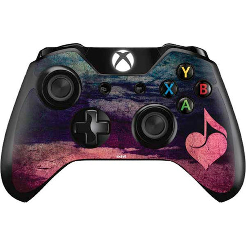 Rustic Musical Heart Xbox One Controller Skin