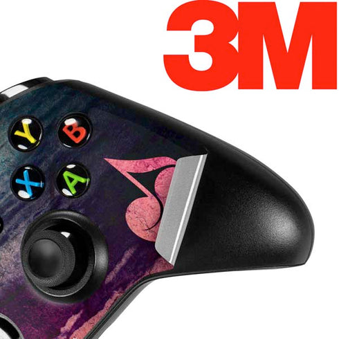 Rustic Musical Heart Xbox One X Controller Skin