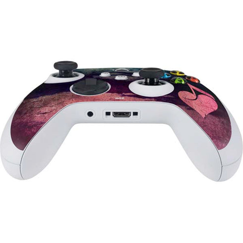 Rustic Musical Heart Xbox Series S Controller Skin