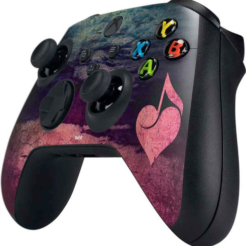 Rustic Musical Heart Xbox Series X Controller Skin