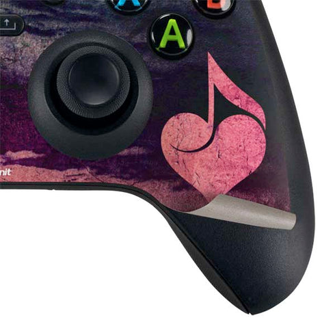 Rustic Musical Heart Xbox Series X Controller Skin