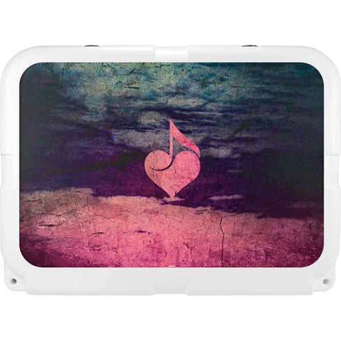 Rustic Musical Heart YETI Tundra 35 Hard Cooler Skin