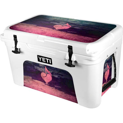 Rustic Musical Heart YETI Tundra 45 Hard Cooler Skin
