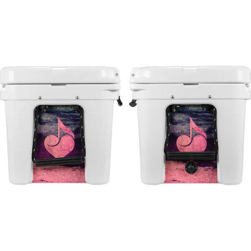 Rustic Musical Heart YETI Tundra 45 Hard Cooler Skin