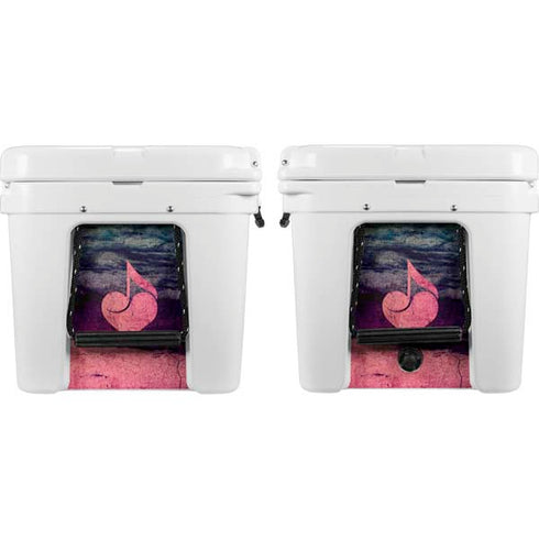 Rustic Musical Heart YETI Tundra 65 Hard Cooler Skin