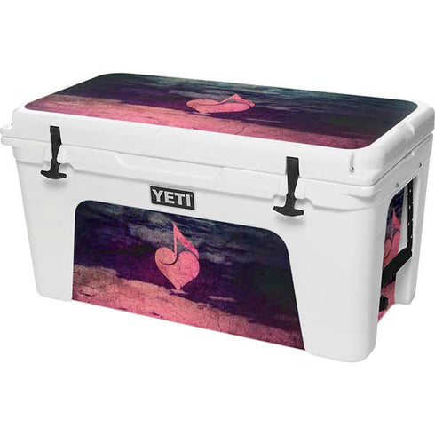 Rustic Musical Heart YETI Tundra 75 Hard Cooler Skin