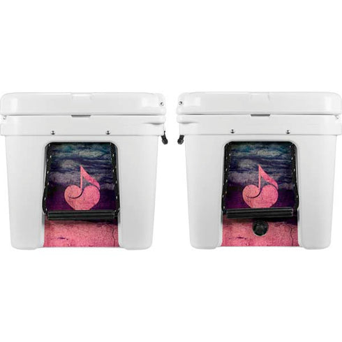 Rustic Musical Heart YETI Tundra 75 Hard Cooler Skin