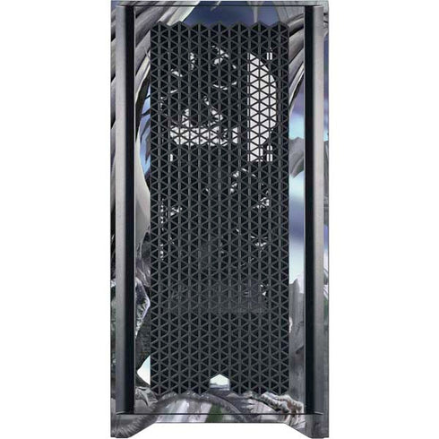 Ruth Thompson Ruth Thompson Checkmate Dragons Corsair 4000D Tempered Glass Mid-Tower ATX Case Skin