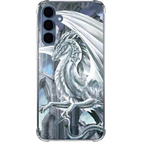 Ruth Thompson Checkmate Dragons by Ruth Thompson Galaxy S24 Clear Case