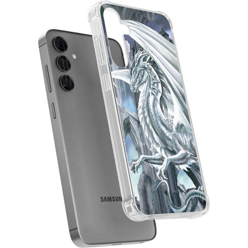 Ruth Thompson Checkmate Dragons by Ruth Thompson Galaxy S24 Plus Clear Case