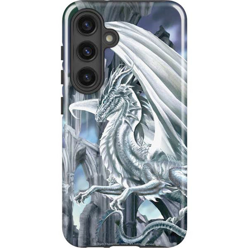 Ruth Thompson Checkmate Dragons by Ruth Thompson Galaxy S24 Plus Impact Case