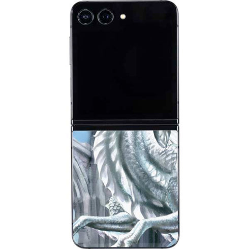 Ruth Thompson Checkmate Dragons by Ruth Thompson Galaxy Z Flip5 5G Skin