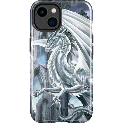 Ruth Thompson Checkmate Dragons by Ruth Thompson iPhone 15 Plus Impact Case