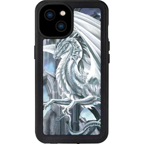 Ruth Thompson Checkmate Dragons by Ruth Thompson iPhone 15 Plus Waterproof Case