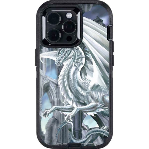Ruth Thompson Checkmate Dragons by Ruth Thompson Otterbox Defender iPhone Skin