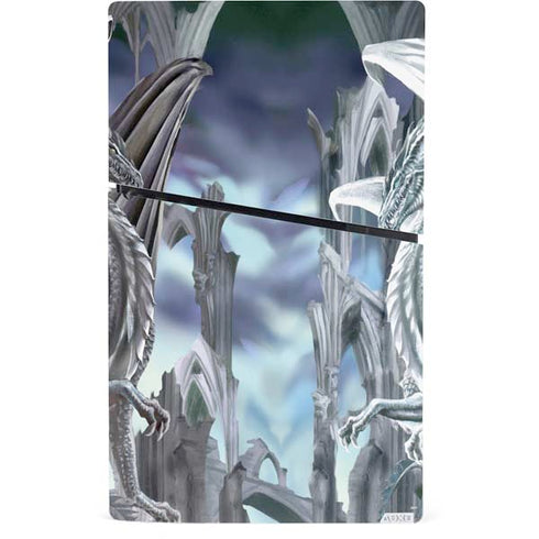 Ruth Thompson Checkmate Dragons by Ruth Thompson PS5 Slim Digital Edition Bundle Skin