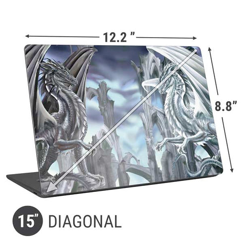 Ruth Thompson Ruth Thompson Checkmate Dragons Universal Laptop 15in (12.2 x 8.8in) Skin