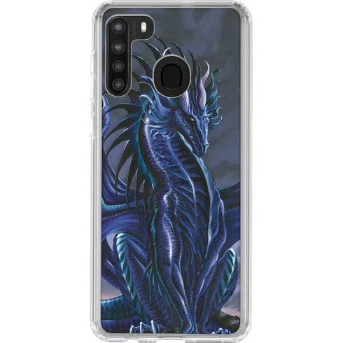 Ruth Thompson Ruth Thompson Dark Dragon Galaxy A21 Clear Case