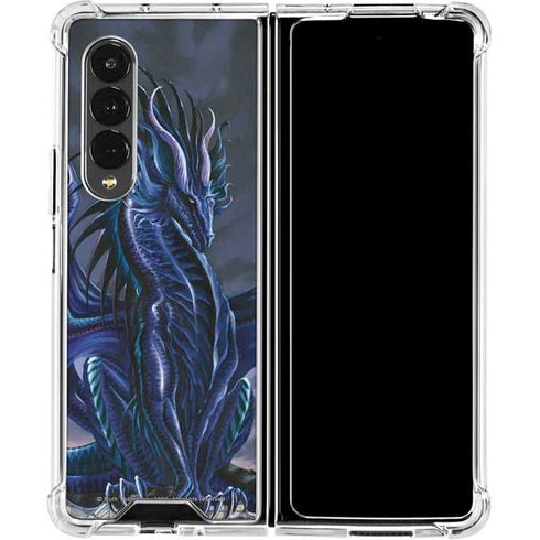 Ruth Thompson Ruth Thompson Dark Dragon Galaxy Z Fold4 5G Clear Case