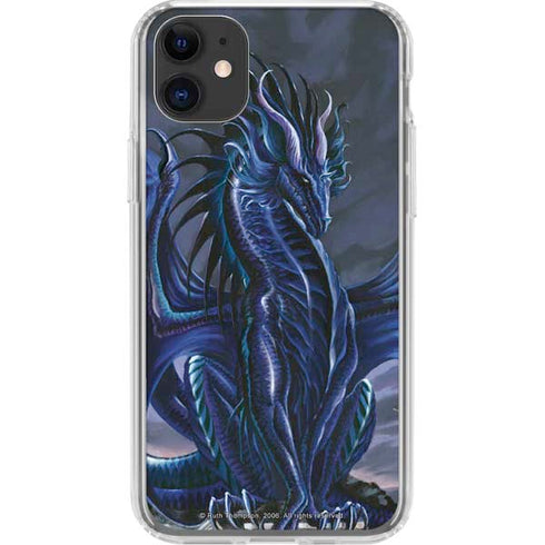 Ruth Thompson Dark Dragon by Ruth Thompson iPhone 11 Clear Case