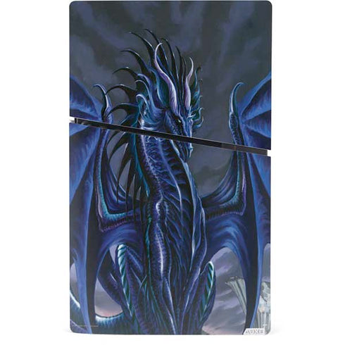 Ruth Thompson Dark Dragon by Ruth Thompson PS5 Slim Digital Edition Console Skin