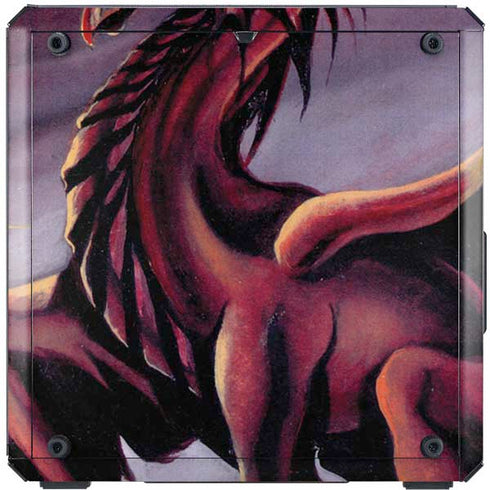 Ruth Thompson Ruth Thompson Red Dragon Cooler Master MasterBox Q300L Mini Tower Skin