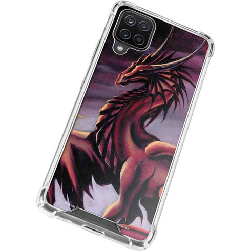 Ruth Thompson Ruth Thompson Red Dragon Galaxy A12 Clear Case