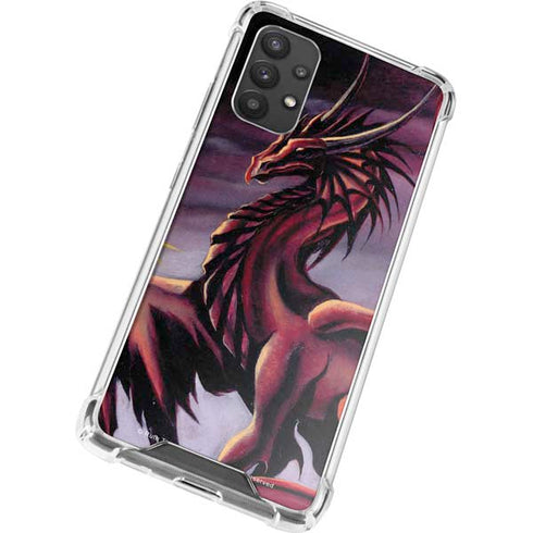 Ruth Thompson Ruth Thompson Red Dragon Galaxy A32 5G Clear Case