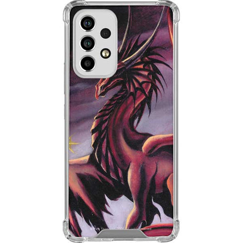 Ruth Thompson Ruth Thompson Red Dragon Galaxy A33 5G Clear Case