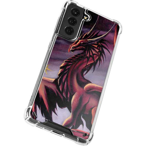 Ruth Thompson Ruth Thompson Red Dragon Galaxy S21 Plus 5G Clear Case