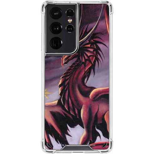Ruth Thompson Ruth Thompson Red Dragon Galaxy S21 Ultra 5G Clear Case