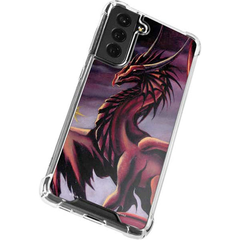 Ruth Thompson Ruth Thompson Red Dragon Galaxy S22 Plus Clear Case