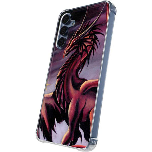 Ruth Thompson Red Dragon by Ruth Thompson Galaxy S24 Clear Case