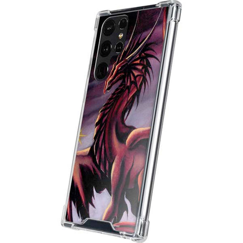 Ruth Thompson Red Dragon by Ruth Thompson Galaxy S24 Ultra Clear Case