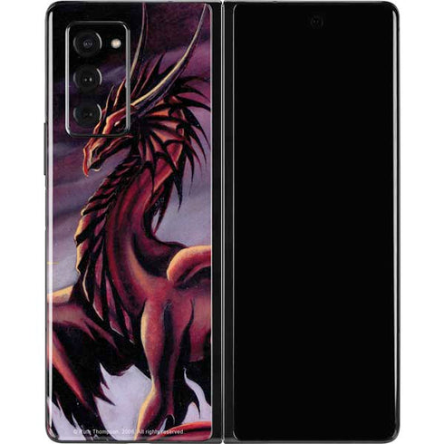 Ruth Thompson Ruth Thompson Red Dragon Galaxy Z Fold2 5G Skin