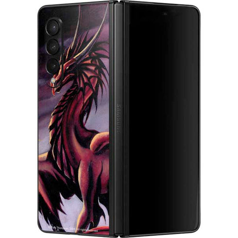 Ruth Thompson Ruth Thompson Red Dragon Galaxy Z Fold3 5G Skin
