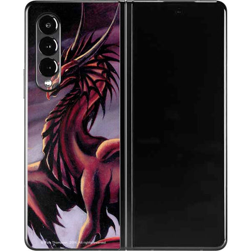 Ruth Thompson Ruth Thompson Red Dragon Galaxy Z Fold3 5G Skin