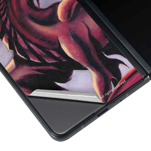 Ruth Thompson Ruth Thompson Red Dragon Galaxy Z Fold3 5G Skin