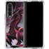 Ruth Thompson Ruth Thompson Red Dragon Galaxy Z Fold4 5G Clear Case