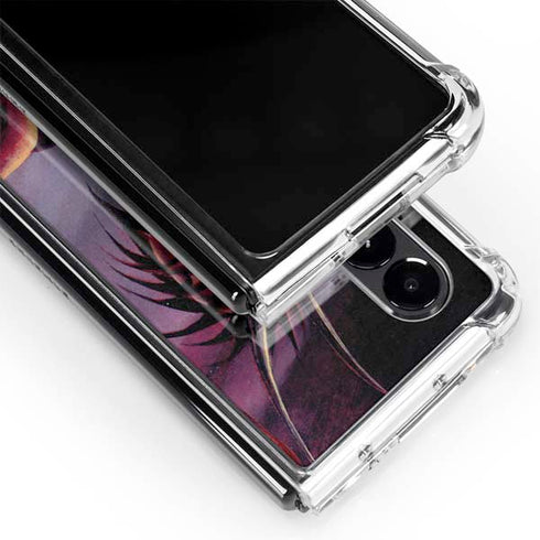 Ruth Thompson Ruth Thompson Red Dragon Galaxy Z Fold4 5G Clear Case