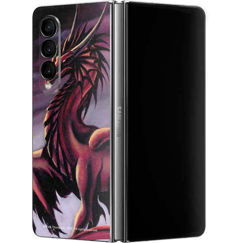 Ruth Thompson Ruth Thompson Red Dragon Galaxy Z Fold4 5G Skin