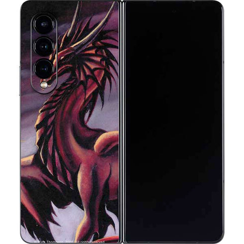 Ruth Thompson Ruth Thompson Red Dragon Galaxy Z Fold4 5G Skin