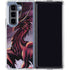 Ruth Thompson Red Dragon by Ruth Thompson Galaxy Z Fold5 5G Clear Case
